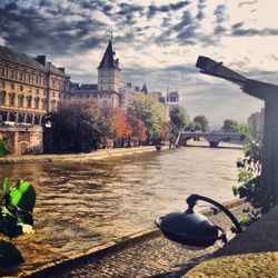 River with buildings in background