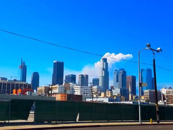 Cityscape against sky
