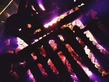 Close-up view of night