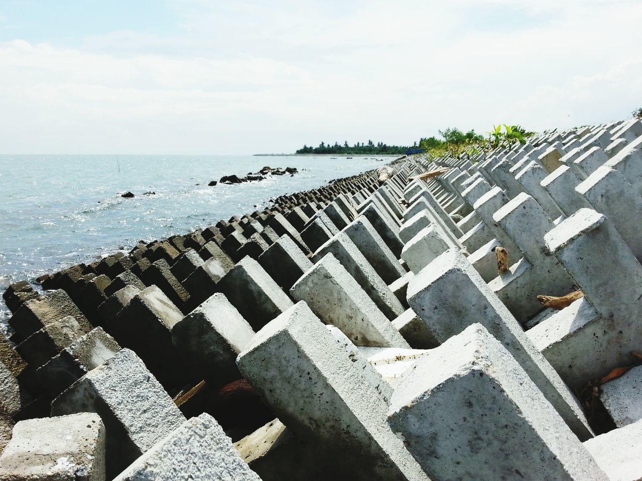 history, day, sea, the past, sky, horizon over water, no people, outdoors, sunlight, nature, water, built structure, architecture