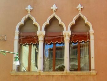 Low angle view of built structure