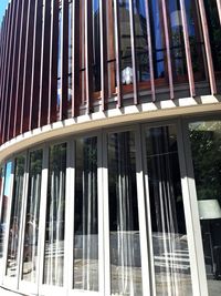 Low angle view of modern building