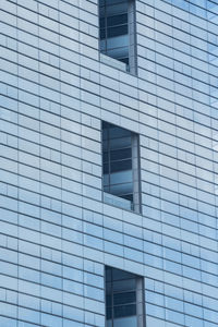 Low angle view of modern building