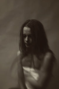 Portrait of young woman