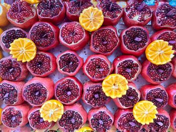 Full frame shot of fruits