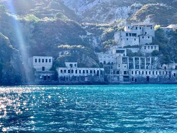 Buildings at waterfront