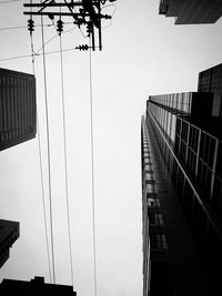 Panoramic view of bridge in city against sky