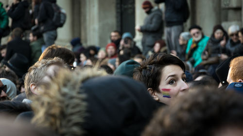 Group of crowd