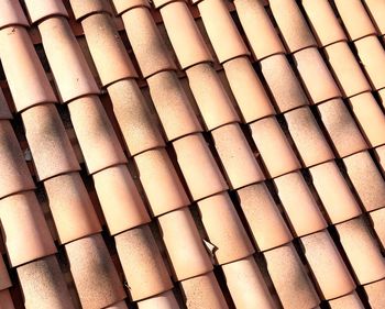 Full frame shot of roof tiles