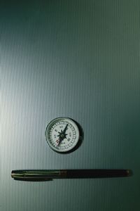 Close-up of clock on wall