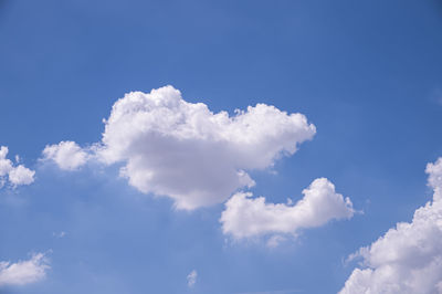 Low angle view of clouds in sky