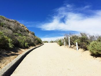 Scenic view of landscape against clear sky