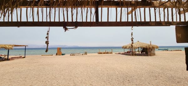 Scenic view of beach