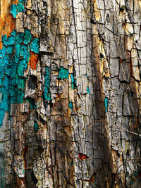 Full frame shot of wood grain