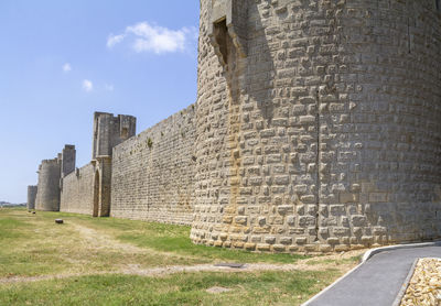 View of old ruin building