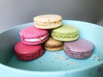 Close-up of cake on table