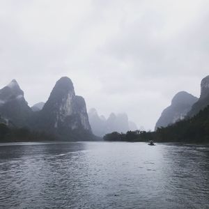 View of mountain against sky