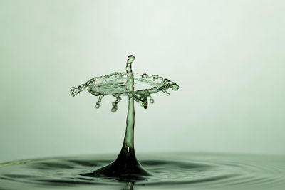 Close-up of water drop on surface