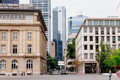 Buildings in city
