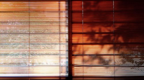 Full frame shot of blinds