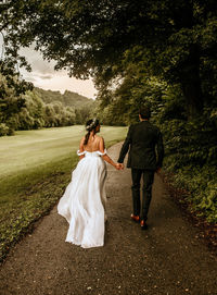 Boho style wedding photography. young couple, love, newlyweds, wedding day.