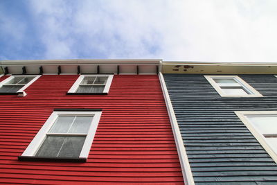 Low angle view of building against sky