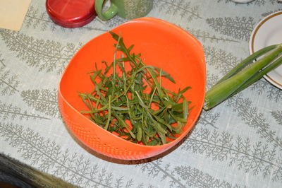 Herb arugula for vegetarians to the eat