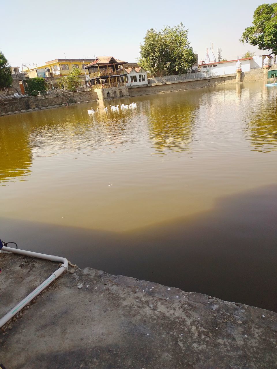 Water City Flood Extreme Weather Reflection House Sky Building Exterior Architecture Built Structure