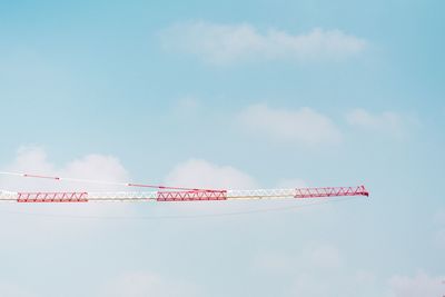 Low angle view of cloudy sky