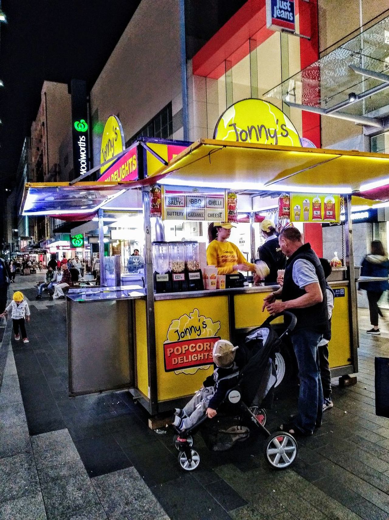 Popcorn vendors