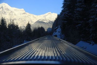 Scenic view of mountains