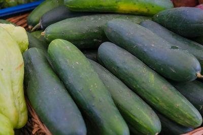 Close-up of vegetables for sale at market stall