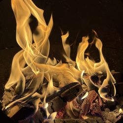 burning