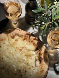 Close-up of food on table