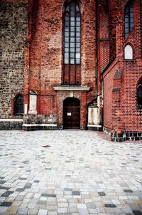 View of old building