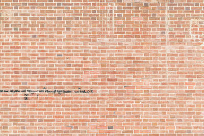 Low angle view of brick wall