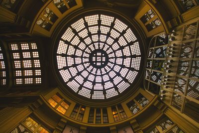 Low angle view of ceiling