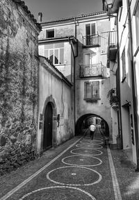 Street amidst buildings in city