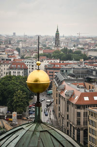 View of buildings in city