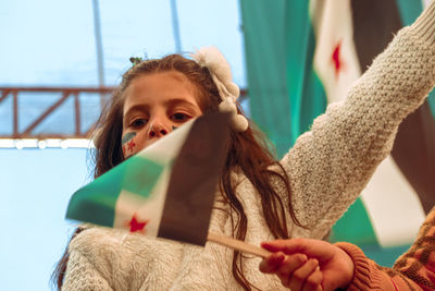 Demonstrations of the tenth anniversary of the syrian revolution. 