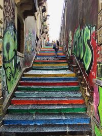Low angle view of stairs