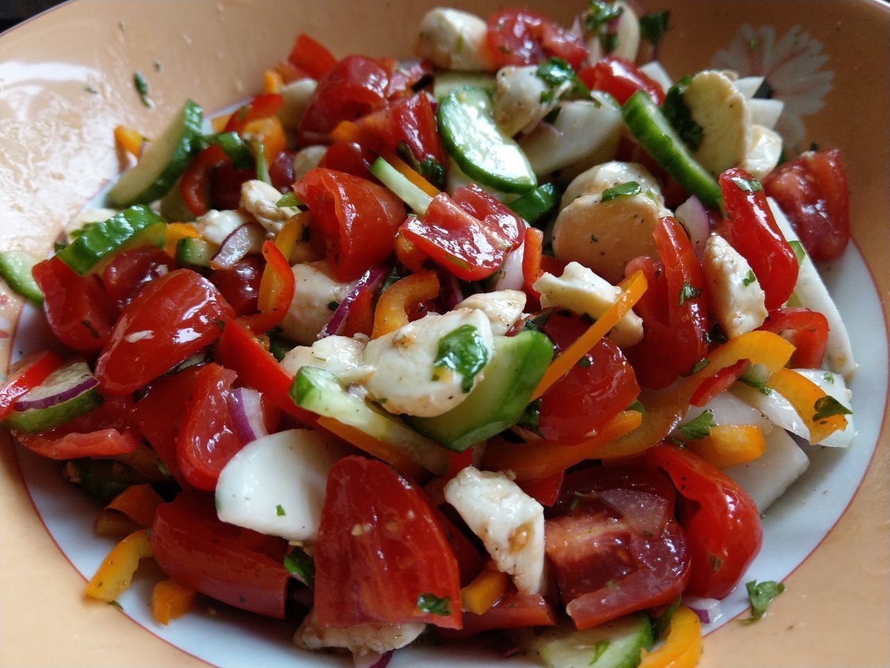 CLOSE-UP OF FRUIT SALAD