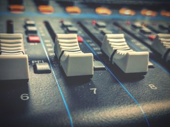Close-up of computer keyboard