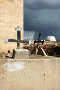 Old building against sky