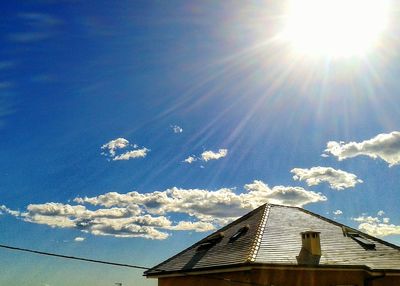 Old house under the sunshine