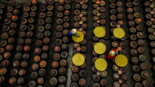 Full frame shot of various objects