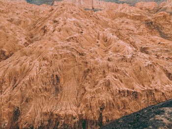 Full frame shot of rocks on land