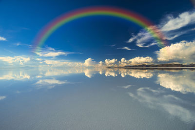 A superb view of uyuni salt lake