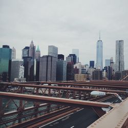 View of cityscape against sky