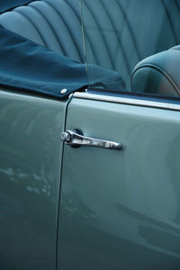 Close-up of vintage car